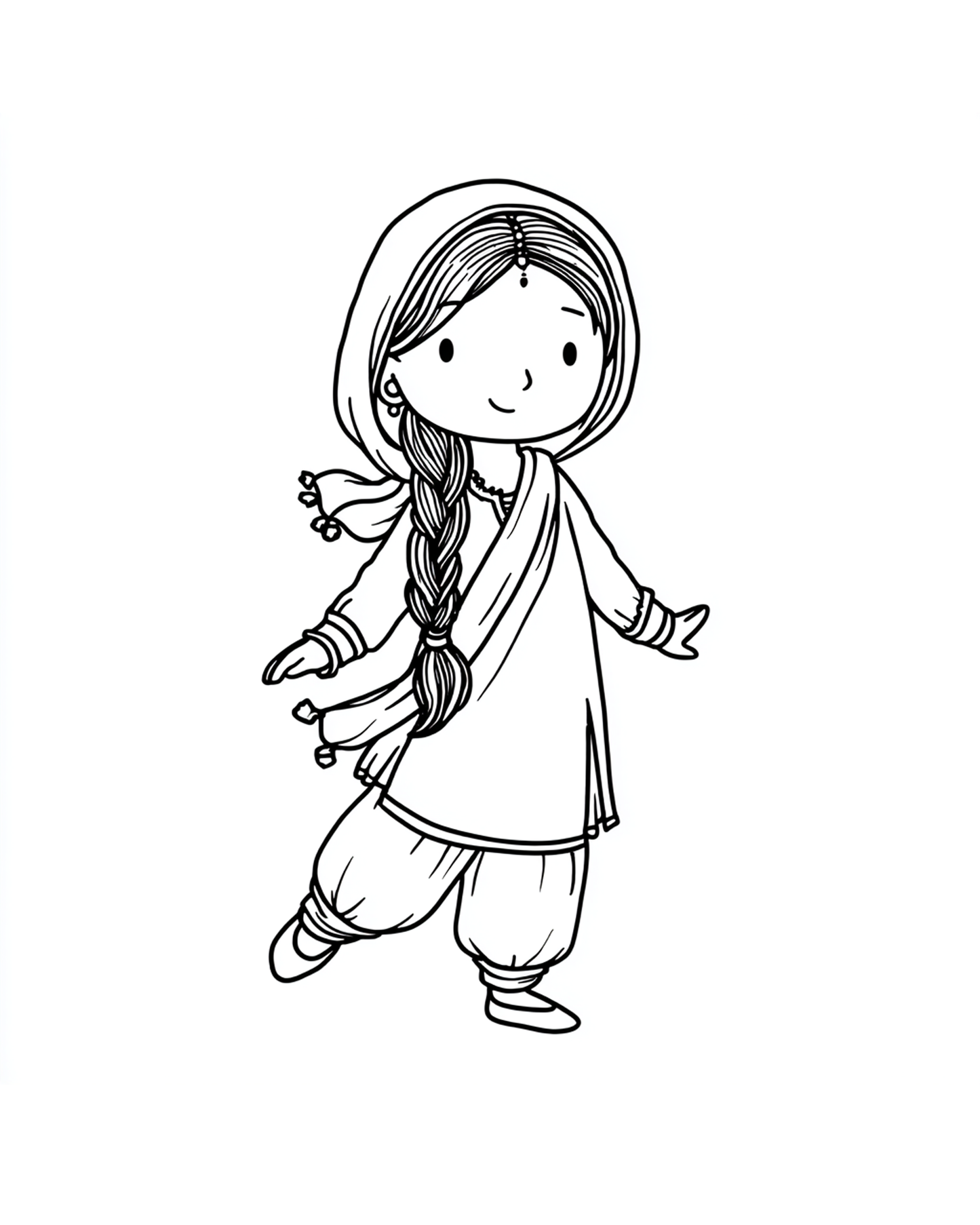 Little Desi Designer Coloring Book