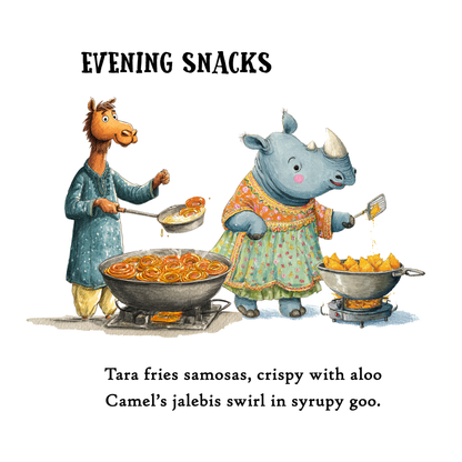 Kabeer's Tasty Treats Board Book