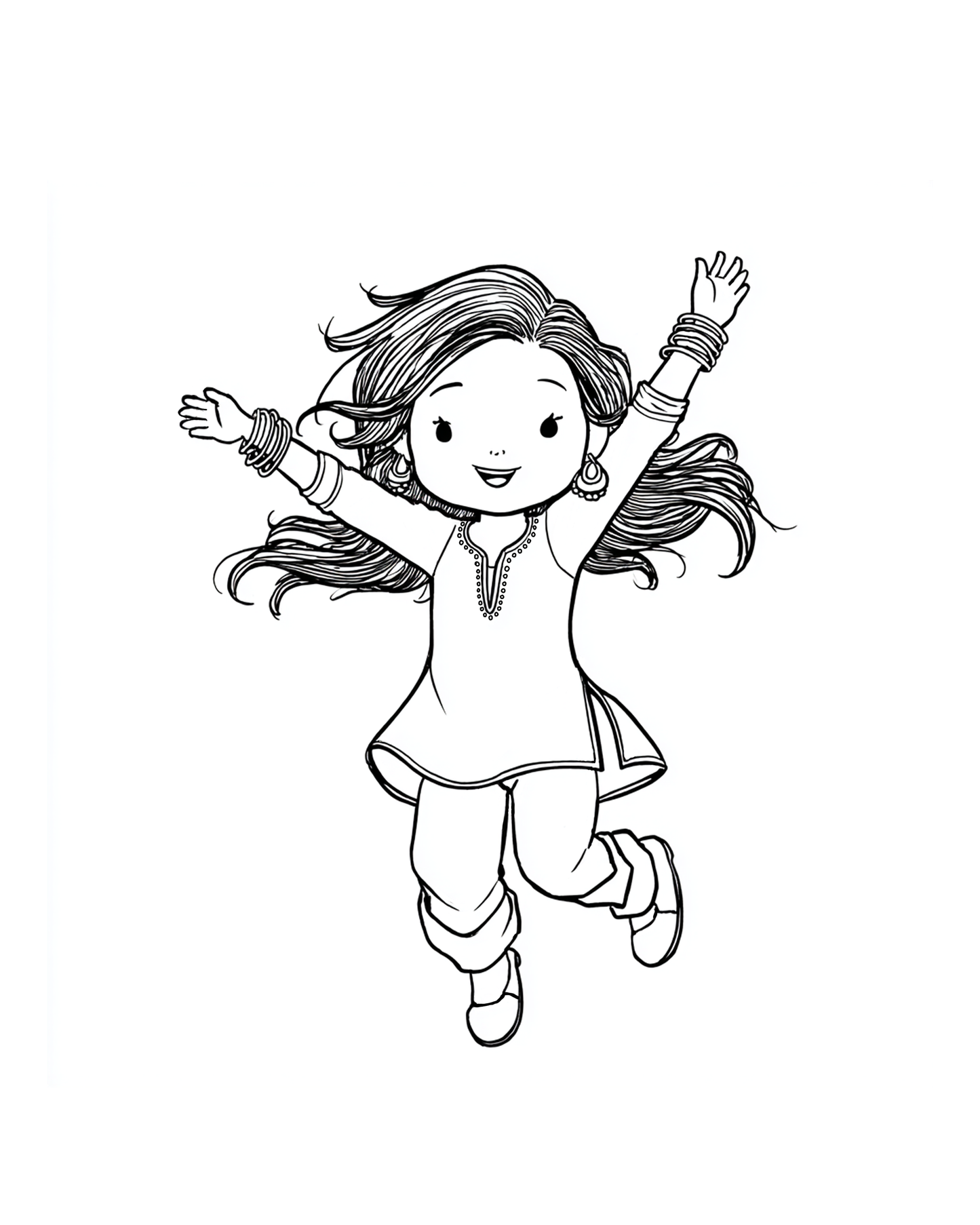 Little Desi Designer Coloring Book