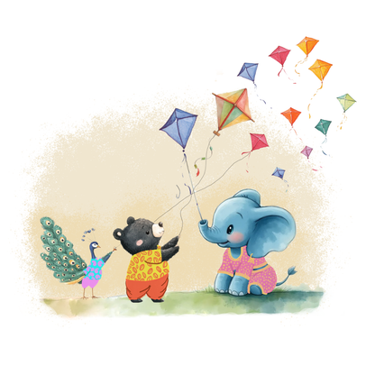 Meera's Festival Fun Board Book