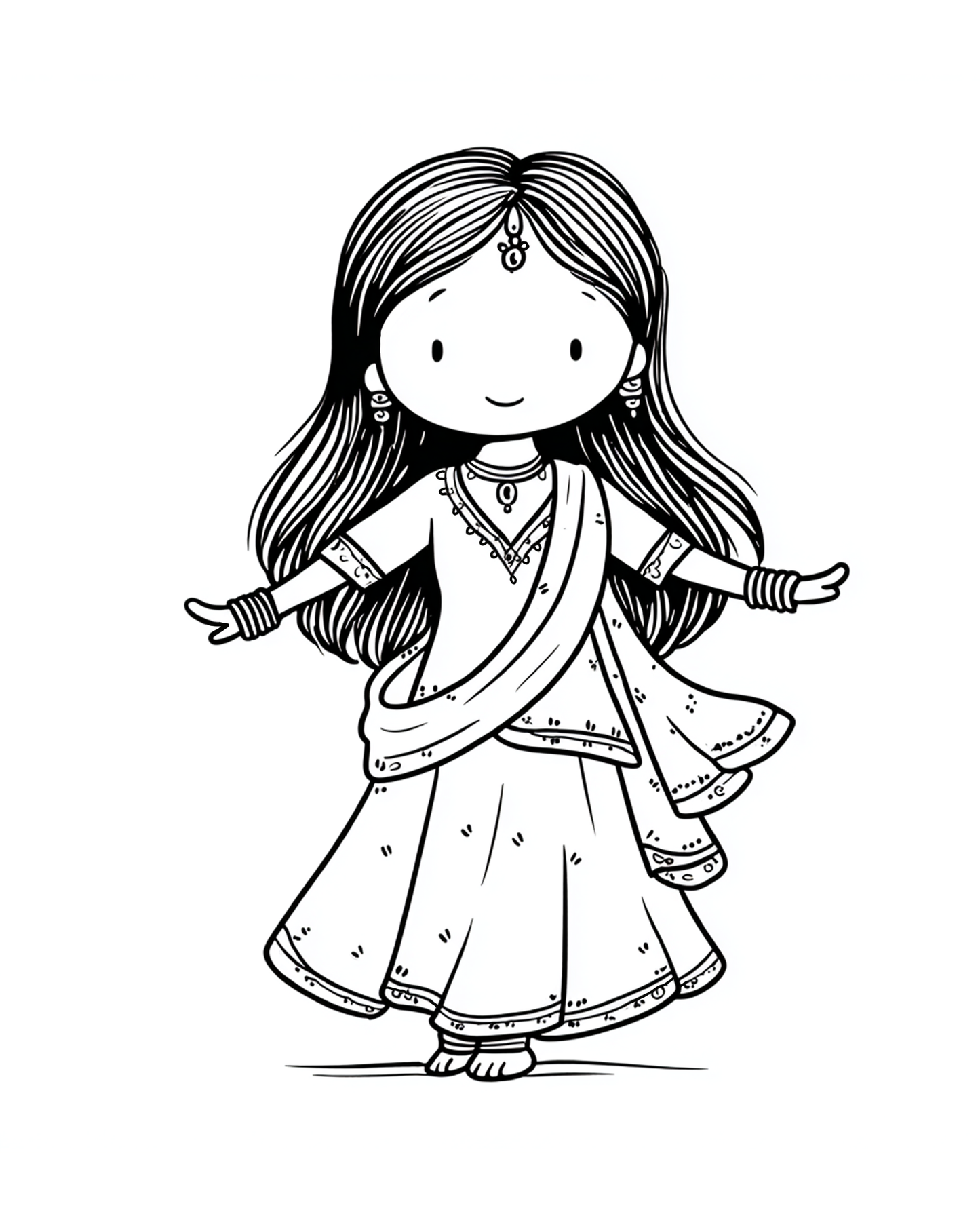 Little Desi Designer Coloring Book