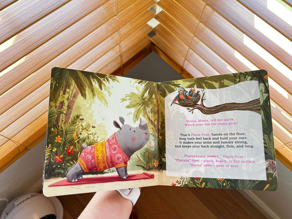 Yoga in the Jungle (Board Book) - Ships starting Oct 20th, 2026