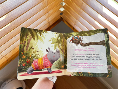 Yoga in the Jungle (Board Book) - Ships starting Oct 20th, 2026