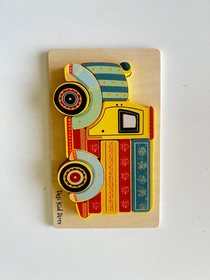 Truck/Camel Wooden Puzzle Set