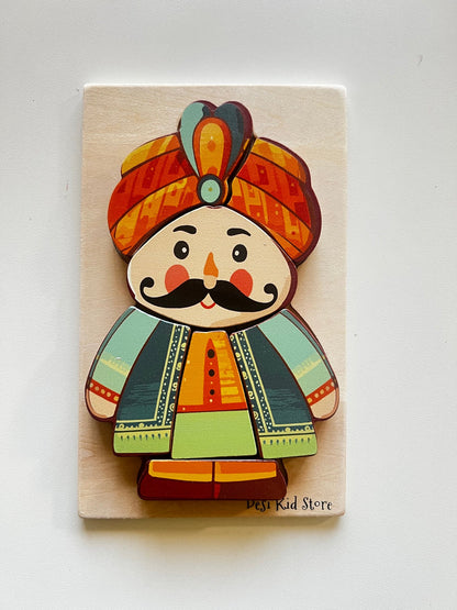 Man/Woman Wooden Puzzle Set