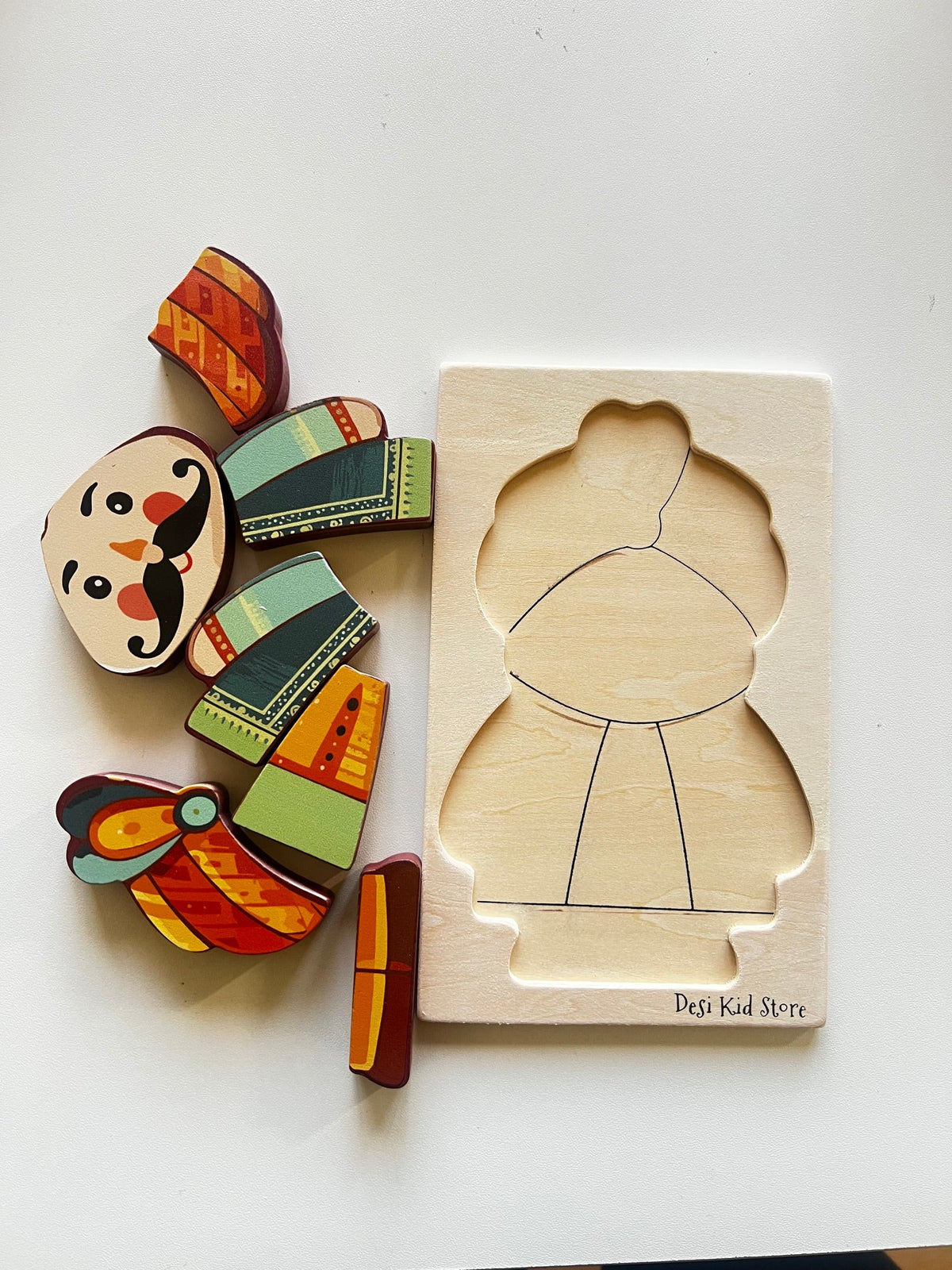 Man/Woman Wooden Puzzle Set