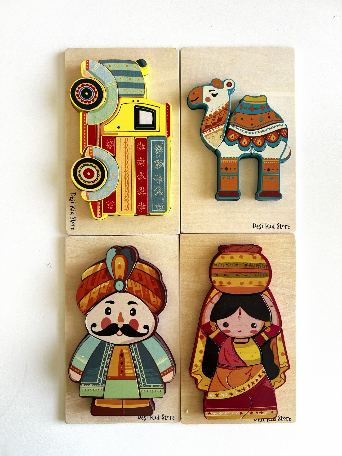 Little Desi Puzzle Pack (4 Puzzles)