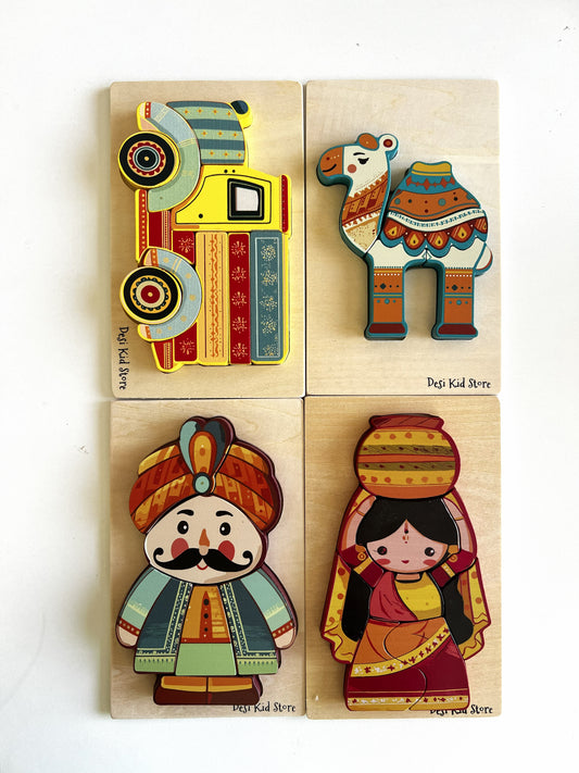 Little Desi Puzzle Pack (4 Puzzles)