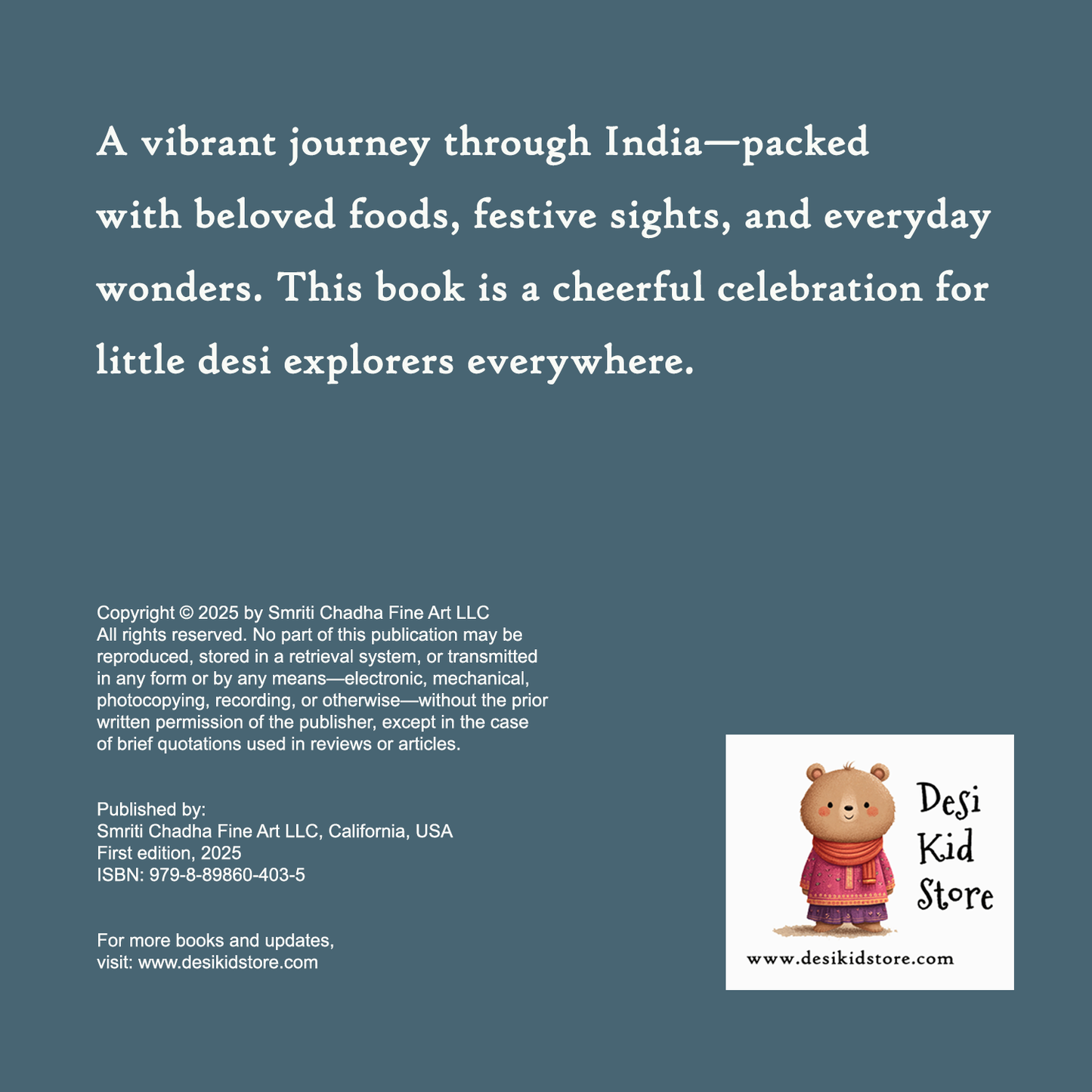 Samosa to Saree Board Book