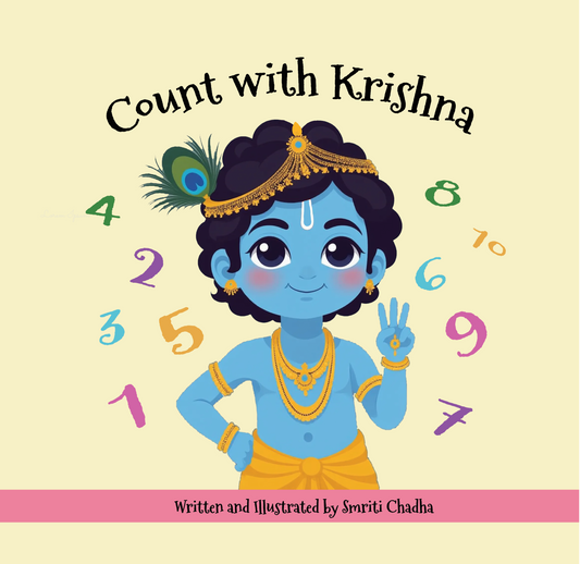 Count with Krishna Board Book