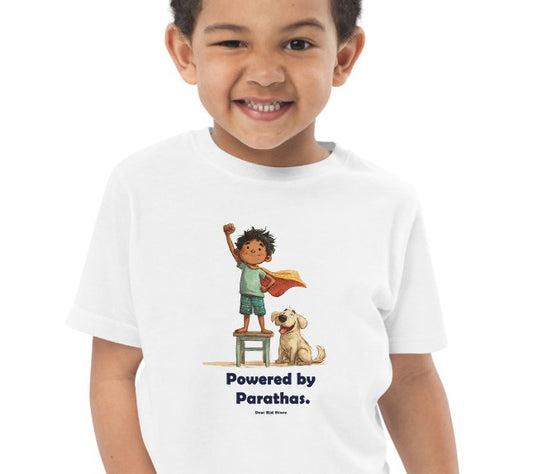Paratha boy toddler jersey t-shirt